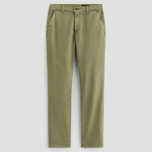 Adriano Goldschmied Womens Caden Tailored Trouser Green Size 25R Career Business
